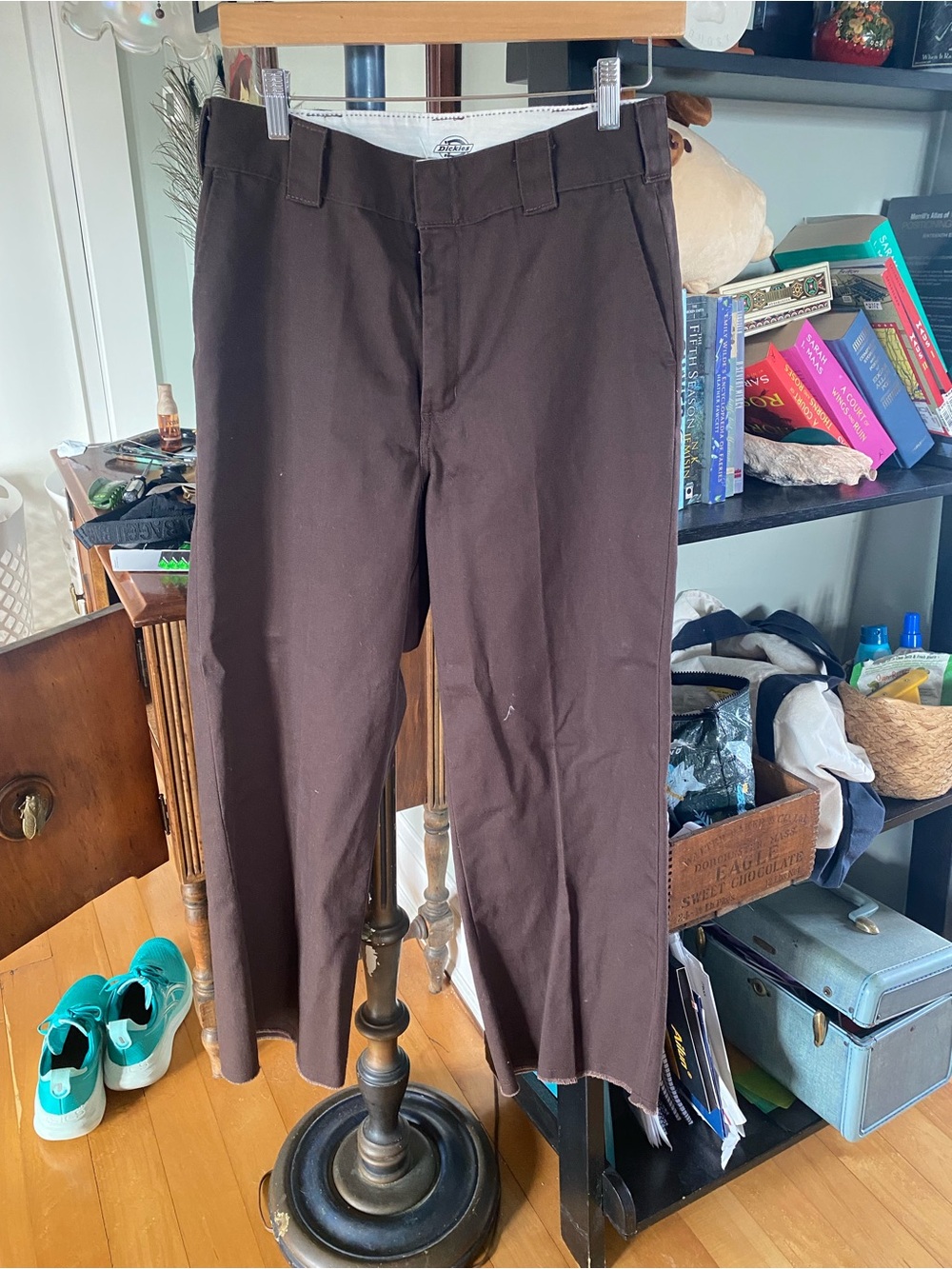 Women's brown dickies trousers size 8